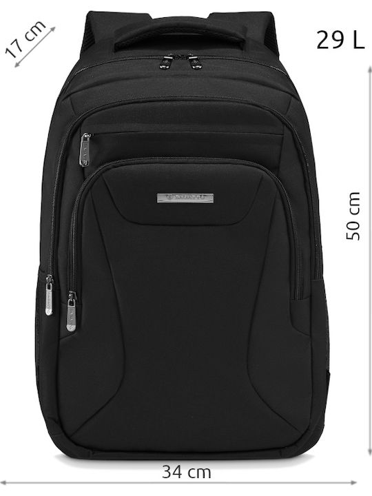 Zagatto Waterproof Backpack Backpack for 17.3" Laptop Black ZG772