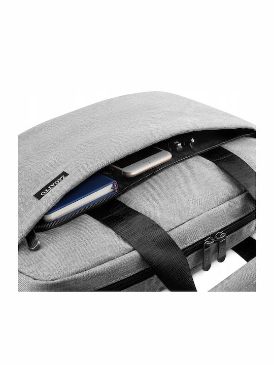 Zagatto Чанта за лаптоп 15.6" в Сив цвят ZG107