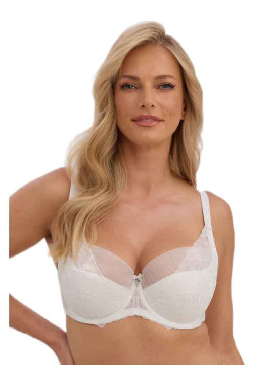 White Bra with Light Padding