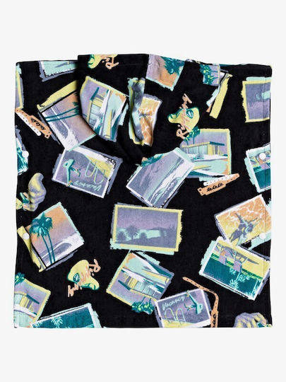 Quiksilver Beach Poncho Black