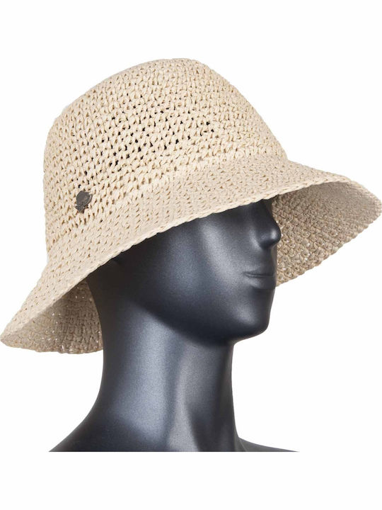Karfil Damenhüte Rattangeflecht Beige