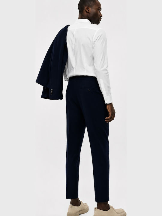 Men's Suit with Slim Fit Navy Blue