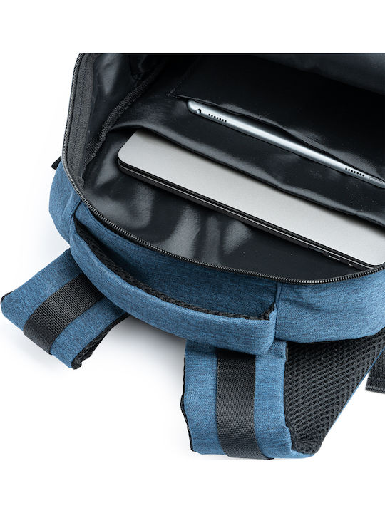 Next Τσάντα Πλάτης για Laptop με Θύρα USB σε Γκρι χρώμα MO7139S158