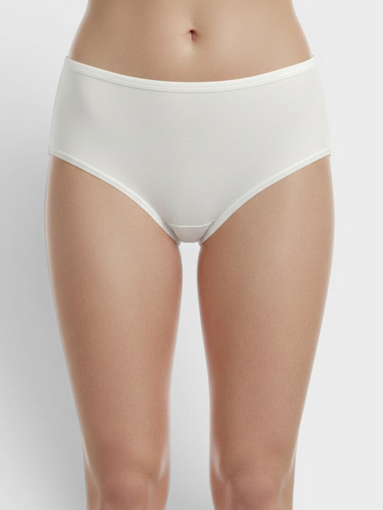 High Waist Women's Briefs MultiPack White