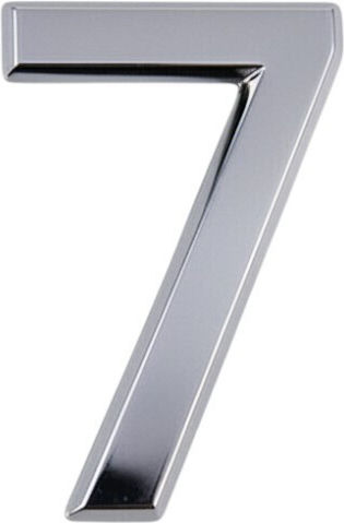 Πινακίδα με Αριθμό 7 8cm 204872