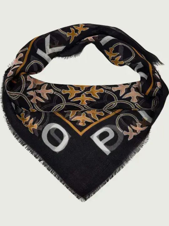 Pinko Women's Black Scarf