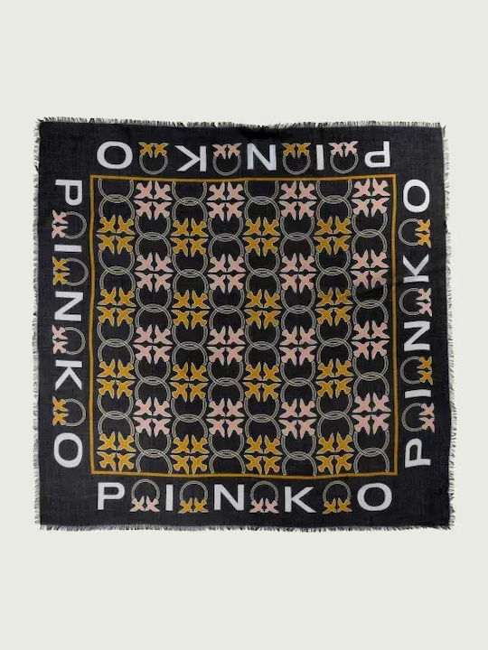 Pinko Women's Black Scarf