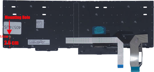 Tastatură Laptop Lenovo Thinkpad E580 L580 L590 P52 P72 E590 E585 E595 01yp680 01yp640 01yp560 Sn5372bl Cod 40574us