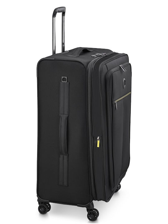 Delsey Dita Large Travel Suitcase Black Height 79cm