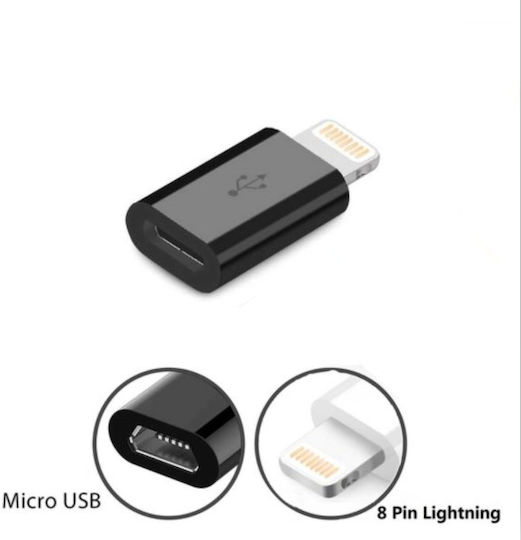 Конвертор Lightning Мъжки към Мини USB Женски 1 Брой 4779