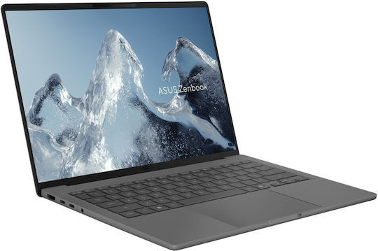 Asus Zenbook A14 UX3407NA-QD099W 14" OLED FHD+ (Snapdragon X2 Elite/32GB/1TB SSD/Windows 11 Home) Gri Islanda (Tastatură SUA)