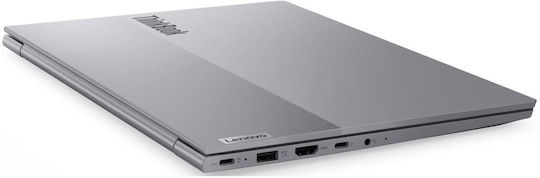 Lenovo ThinkBook 14 G9 IRL 14" IPS FHD+ (Core 5-210H/16GB/512GB SSD/Без операционна система) Арктик Грей (Английска клавиатура UK)