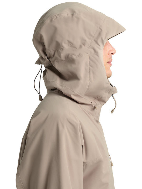 Burton 302531AH2 Ανδρικό Μπουφάν για Σκι & Snowboard Καφέ