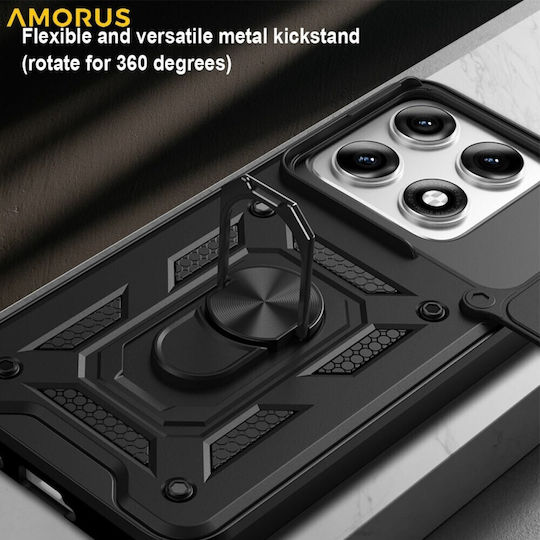 Amorus Plastic Rose Gold Back Cover Motorola Edge 70 Pro