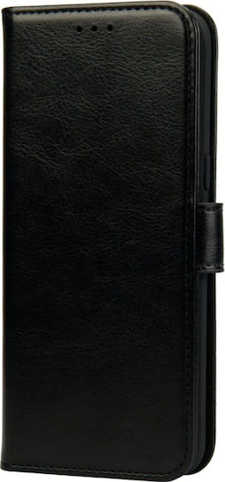 Rosso Element Pu Wallet Δερματίνης Μαύρο (Motorola Edge 50)