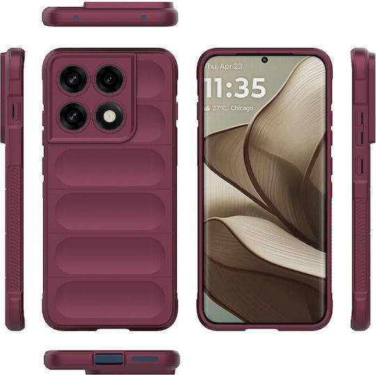 SSCase Back Cover Σιλικόνης Μπορντό (Motorola Edge 70 Pro)