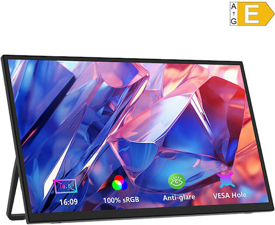 Zeuslap IPS Portable Monitor 18.5" FHD 1920x1080 with 4ms Response Time GTG