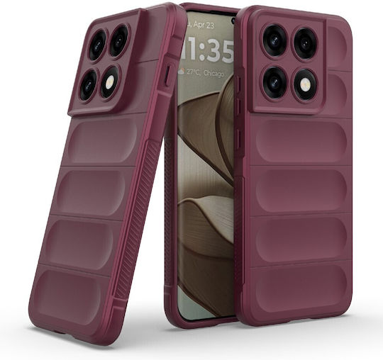SSCase Back Cover Σιλικόνης Μπορντό (Motorola Edge 70 Pro)