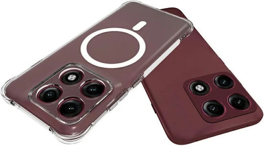 Wanlonfeng Silicone Transparent Back Cover (Motorola Edge 70 Pro)