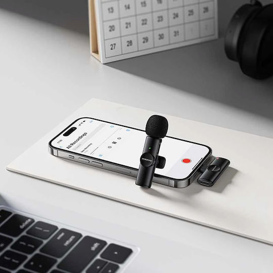 Borofone BFK16 Type C Wireless Lavalier Microphone for Mobile