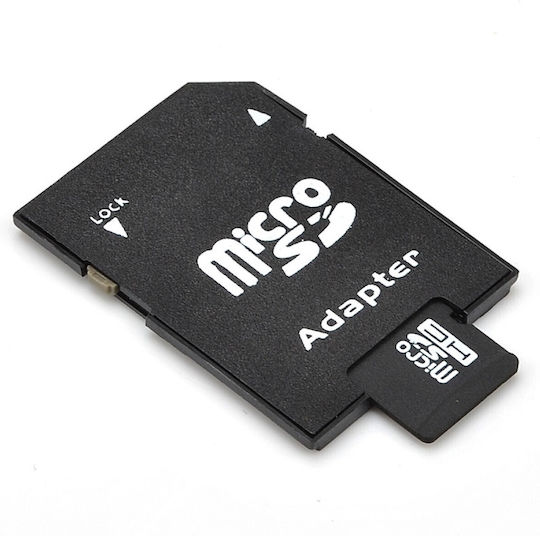 Micro microSDHC 8GB Class 10 UHS-I 10MB/s Cu Adaptor