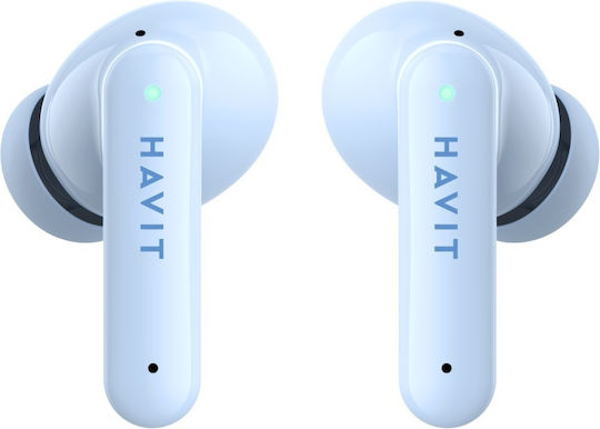 Havit TW967 In-ear Bluetooth Handsfree Earphones with Charging Case Blue