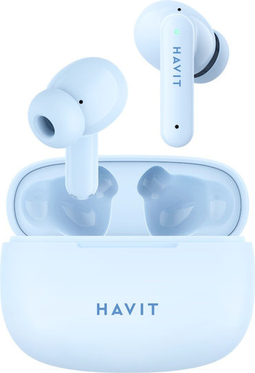 Havit TW967 In-ear Bluetooth Handsfree Earphones with Charging Case Blue