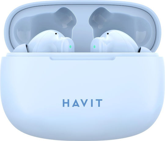 Havit TW967 In-ear Bluetooth Handsfree Earphones with Charging Case Blue