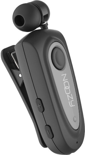 Noozy Roller BH67 In-ear Bluetooth Handsfree Earphone Lapel Gray