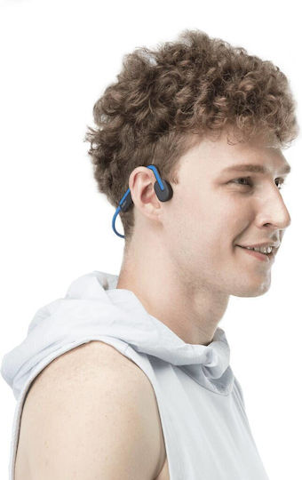 Shokz Openmove Bone Conduction Bluetooth Handsfree Ακουστικά με Αντοχή στον Ιδρώτα Elevation Blue