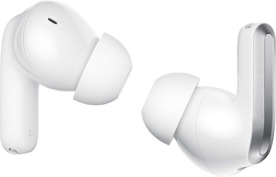 Xiaomi Redmi Buds 4 Pro Bluetooth Handsfree Ακουστικά με Αντοχή στον Ιδρώτα και Θήκη Φόρτισης Moon White