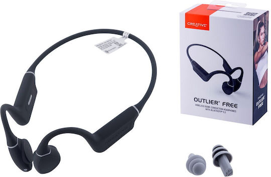 Creative Outlier Free Bone Conduction Bluetooth Handsfree Ακουστικά με Αντοχή στον Ιδρώτα Dark Slate Gray