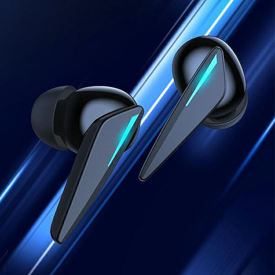 Awei T23 TWS In-ear Bluetooth Handsfree Ακουστικά με Αντοχή στον Ιδρώτα και Θήκη Φόρτισης Μαύρα