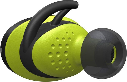 Pioneer E8 In-Ear Bluetooth-Freisprecheinrichtung Kopfhörer mit Schweißresistenz und Ladeetui Gelb