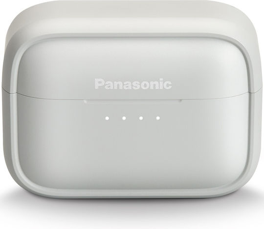 Panasonic RZ-B210W In-ear Bluetooth Handsfree Ακουστικά με Αντοχή στον Ιδρώτα και Θήκη Φόρτισης Λευκά