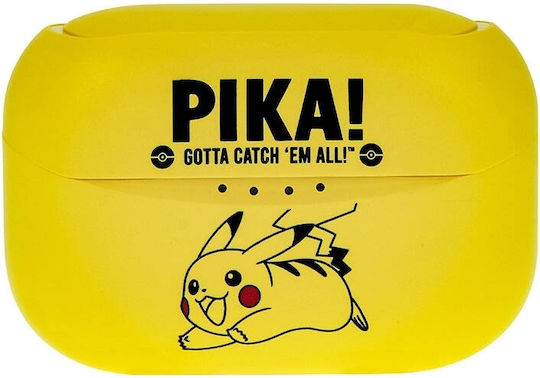 OTL Pokémon Pikachu In-ear Bluetooth Handsfree Earphones with Charging Case Yellow