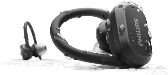 Philips TAA7306 In ear Bluetooth хендсфри Слушалки с Устойчивост на Пот и Кутийка за Зареждане Черен