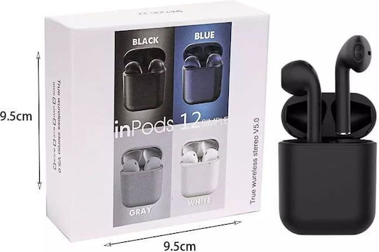 inPods12 Earbud Bluetooth Handsfree Ακουστικά Ροζ Χρυσά