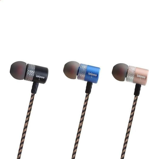 Ipipoo IL95BL In-ear Bluetooth Handsfree Căști Albastru