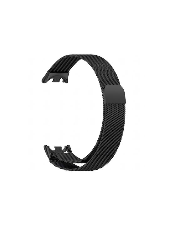 Sonique Curea Din Oțel Inoxidabil Negru Smart Band 8 / Smart Band 9 / Smart Band 10