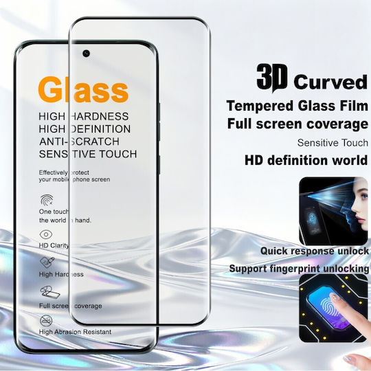 Imak 3D Full Face Tempered Glass (Motorola Edge 70 Pro)