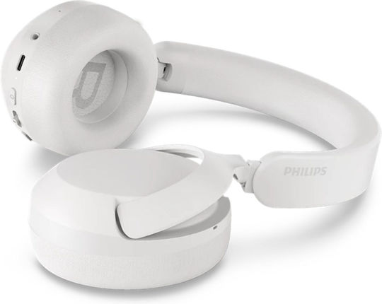 Philips TAH6000WT/00 Ασύρματα Bluetooth Over Ear Ακουστικά Λευκά