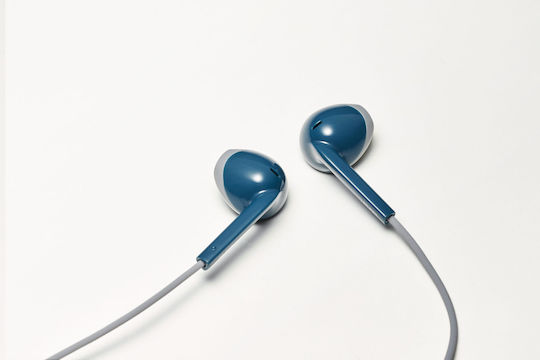 JVC HA-F19BT Earbud Bluetooth Handsfree Ακουστικά Μπλε