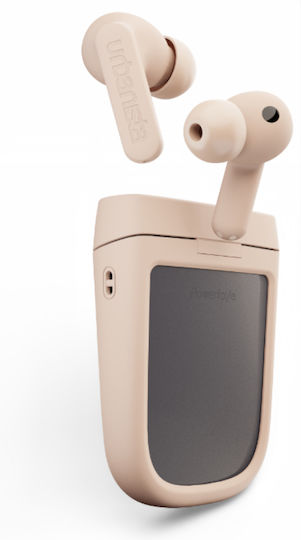 Urbanista Phoenix In-ear Bluetooth Handsfree Ακουστικά με Αντοχή στον Ιδρώτα και Θήκη Φόρτισης Desert Rose, Pink,Cream