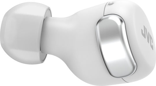 JVC HA-A30T In-ear Bluetooth Handsfree Ακουστικά με Αντοχή στον Ιδρώτα και Θήκη Φόρτισης White