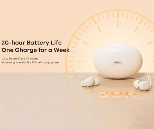 Remax SleepBuds Z2 Bluetooth Handsfree Ακουστικά με Θήκη Φόρτισης Μαύρα