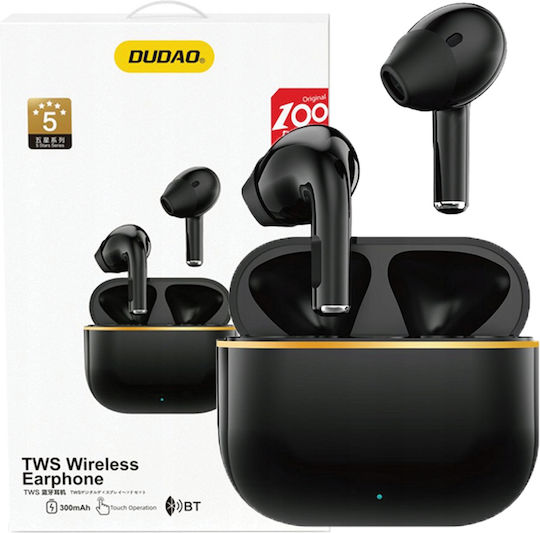 Dudao U15H In-ear Bluetooth Handsfree Earphones with Charging Case Black