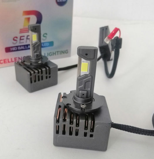 Лампи Автомобила D1R / D1S / D2R / D2S / D3R / D3S / D4R / D4S Canbus LED 6000К Хладно бяло 12V 35W 1бр