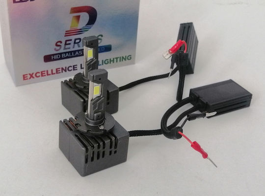Лампи Автомобила D1R / D1S / D2R / D2S / D3R / D3S / D4R / D4S Canbus LED 6000К Хладно бяло 12V 35W 1бр