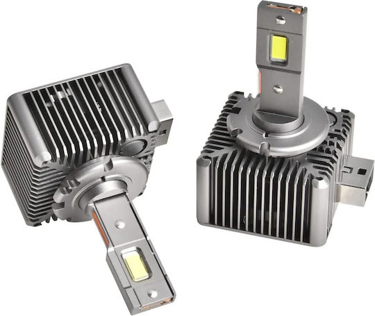 Лампи Автомобила D1S LED 6000К Хладно бяло 2бр